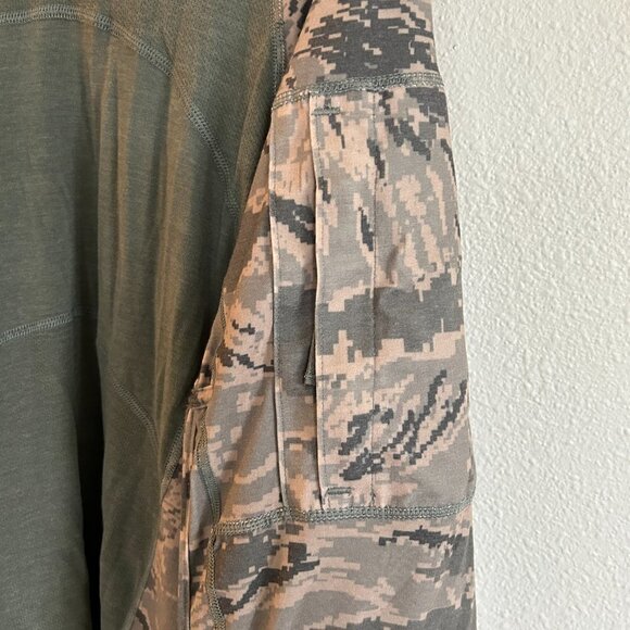 Wild Things Tactical Shirt Camouflage USAF Combat Padded Elbows - Picture 7 of 12
